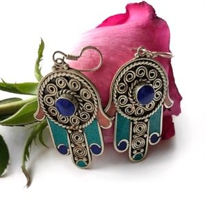 Hand of Fatima Earrings